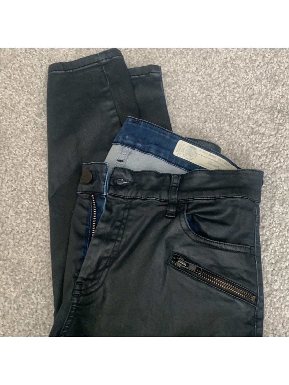 Diesel Jeans👖Slandy-BK super slim skinny, regular 30 waist 32L Stretch 9… - Picture 11 of 11